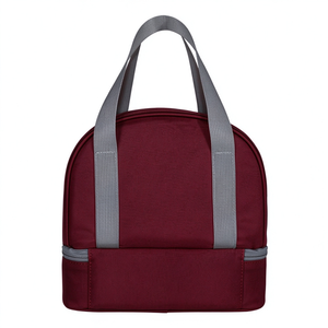 Bolsas Térmicas Plegables con Cierre de Cremallera, Aisladas con Lámina de Aluminio, de Poliéster RPET 600D Clásico Ecológico de Calidad OEM, Impermeables - Product Image 4