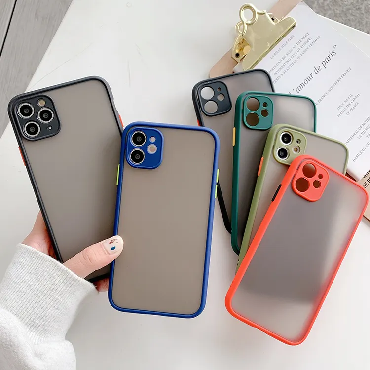 For iPhone 15 14 13 NFC Mobile Phone Cases iPhone 12 11 Luxury Clear Matte Cell Phone Case iPhone 16 i Phone Case