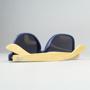 Nouvel arrivage de lunettes de soleil en bois UV400 pour hommes et femmes Logo personnalisé de style plage à la mode Vente en gros Promotionnel Soleil Blanc Jaune Rouge - Product Image 5