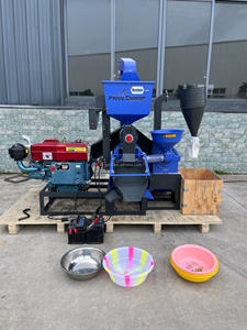 Moulin à riz automatique à bas prix, machine à décortiquer le riz + élévateur avec déstonneur - Product Image 2