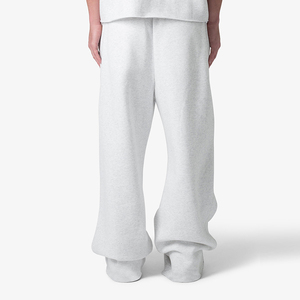 <span class=keywords><strong>Pantaloni</strong></span> della tuta larghi a gamba tesa <span class=keywords><strong>pantaloni</strong></span> <span class=keywords><strong>con</strong></span> coulisse impilati pesanti <span class=keywords><strong>pantaloni</strong></span> <span class=keywords><strong>con</strong></span> <span class=keywords><strong>tasche</strong></span> <span class=keywords><strong>laterali</strong></span> Logo personalizzato di alta qualità stampato - Product Image 4