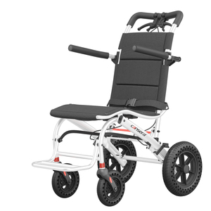 Kursi Roda Lipat Portabel Ringan Cansera untuk Luar Ruangan, Pesawat, Skuter Mobilitas Lansia, Perjalanan, Rehabilitasi, Terapi - Product Image 1