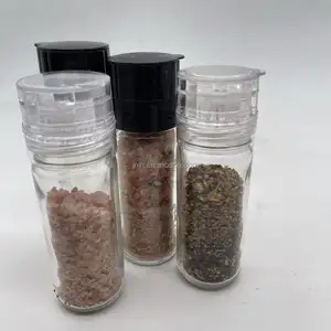 100ml Glass Spice Bottle With Grinder