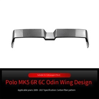 Veidt Convient pour Volkswagen Polo MK5 6R 6C 2009-2017 Aile arrière Odin Aile supérieure Spoiler Pièces de modification