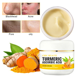 CHIC BEAUTE Nouvelle Arrivée Crème <span class=keywords><strong>Anti</strong></span>-oxydante <span class=keywords><strong>Anti</strong></span>-<span class=keywords><strong>inflammatoire</strong></span> Traitement Localisé <span class=keywords><strong>Anti</strong></span>-acné Marque Privée Crème Visage au Curcuma pour Cicatrices d'Acné - Product Image 4
