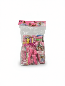 Conjunto de Ropa para Niñas con Estampado de Dibujos Animados, Pantalones Cortos, Manga Corta, Cómodo, de Poliéster y Algodón, Estilo Lindo - Product Image 1