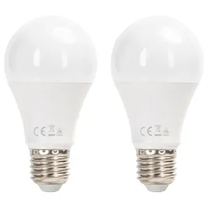 Ampoule LED A60 E27 11W - 2 pièces, lumière blanche, économie d'énergie, idéale pour l'éclairage à la maison ou au bureau. - Product Image 1
