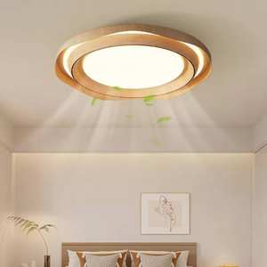 Lampe suspendue moderne TOGETHER, luminaire <span class=keywords><strong>d</strong></span>écoratif en acrylique blanc, nouveau design, ventilateur de plafond à LED dimmable avec lumière - Product Image 2