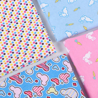 Pyjama TC en coton 100 et tissu de flanelle à carreaux, matériel imprimé mignon, fleurs pour bébé, en vente en gros