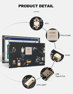 Đá 10.1 <span class=keywords><strong>inch</strong></span> Bảng điều chỉnh 1024*600 HMI cảm ứng hiển thị UART nối tiếp <span class=keywords><strong>TFT</strong></span> <span class=keywords><strong>LCD</strong></span> Module <span class=keywords><strong>LCD</strong></span> hiển thị <span class=keywords><strong>TFT</strong></span> colour màn hình - Product Image 3