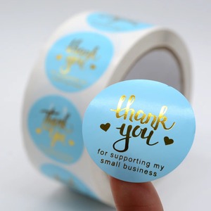 Custom Holographic <strong>UV</strong> <strong>Printed</strong> PET Vinyl Sticker <strong>Label</strong> Glossy Finish Supermarket and Cosmetic Candle Use Adhesive Features - Product Image 2