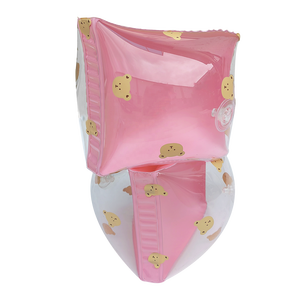 Flotador de brazo de PVC suave de manga de anillo de natación de bebé inflable personalizado de fábrica para niños de <span class=keywords><strong>1</strong></span> a 14 años cómodo y para niños - Product Image 6