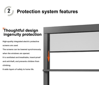 Ventanas Elevables de Aluminio y Vidrio DEEZON, Resistentes al Viento, Insonorizadas, Automáticas, Correderas Horizontalmente, Estilo Fijo y Abatible