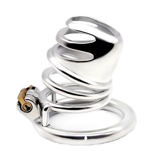 Jaula para Pene FRRK-14 con <span class=keywords><strong>Candado</strong></span>, Juguete Sexual, Jaula de <span class=keywords><strong>Castidad</strong></span> para Hombre - Product Image 1