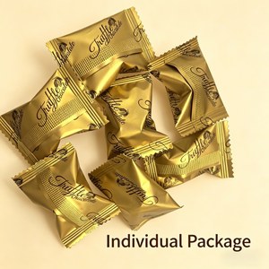 Collation comestible en <span class=keywords><strong>chocolat</strong></span> noir fourré au pop rock, <span class=keywords><strong>avec</strong></span> enveloppe personnalisée, saveur croustillante et onctueuse, format de poche, pour les moments de loisirs - Product Image 2