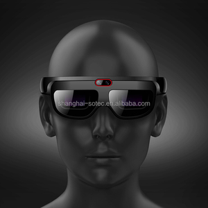 Lunettes intelligentes industrielles toutes-temps à double écran, inspection AR, suppression du bruit, haut-parleurs stéréo, 854x480P 60Hz / 5.1, écran 70 pouces tout-en-un - Product Image 1