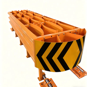 MASH TL2-TL4 Amortisseur de collision réutilisable en acier galvanisé, atténuateur d'impact routier avec certification CE - Product Image 4