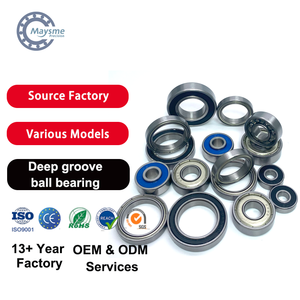ボールベアリング深溝型ボールベアリング高速用途OD 13MM 624 686 695優れた耐久性とスムーズな操作 - Product Image 1