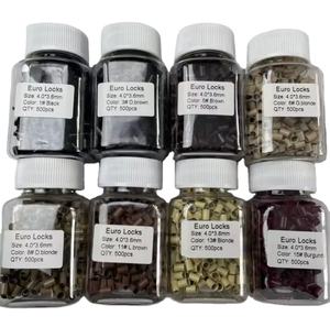 <span class=keywords><strong>Micro</strong></span>-tubes de <span class=keywords><strong>4</strong></span>,0x3,6x6,0 mm, <span class=keywords><strong>micro</strong></span>-anneaux évasés, liens, anneaux nano, outils d'extension de cheveux pour cheveux humains, anneaux <span class=keywords><strong>micro</strong></span> de 6,0 mm - Product Image 1