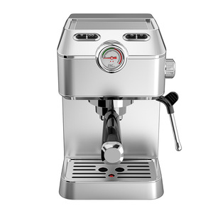 <span class=keywords><strong>Cafetera</strong></span> Comercial con Bomba de Alta Presión de 15-20 Bares, Tanque de Agua de 1.5 <span class=keywords><strong>L</strong></span>, para Uso Doméstico, Máquina de <span class=keywords><strong>Espresso</strong></span> con Manómetro - Product Image 2