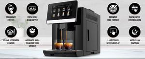 เครื่องชงกาแฟเอสเพรสโซ่อัตโนมัติรุ่นใหม่ EU 2025 พร้อมฟังก์ชั่นบดเมล็ดกาแฟในตัว สำหรับใช้ในโรงแรม - Product Image 3