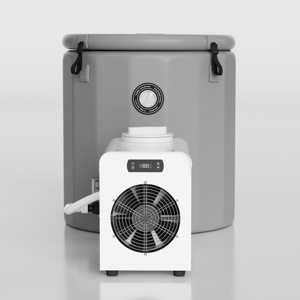 Icegalax baignoire froide petite 1/3hp intérieur/extérieur avec refroidisseur Thérapie par refroidissement de l'eau intelligente - Product Image 5