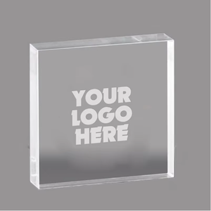 Bloc <span class=keywords><strong>photo</strong></span> <span class=keywords><strong>en</strong></span> acrylique personnalisé toutes tailles avec logo, support de signalisation <span class=keywords><strong>en</strong></span> acrylique transparent épais, décoration de bureau, cadeau promotionnel d'entreprise - Product Image 5