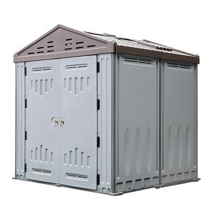 Hangar en plastique populaire stockage maison extérieure personnalisé mobile abris de jardin bois - Product Image 2