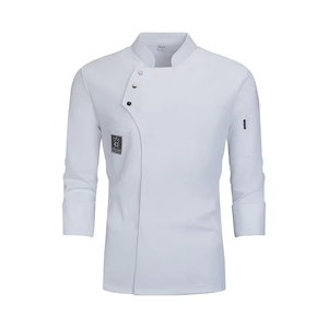 Servizio <span class=keywords><strong>di</strong></span> ristorazione cucina Costume da cucina Pizzaiolo Chef uniforme ristorante giacche da cucina pasticceria <span class=keywords><strong>bar</strong></span> cameriere abiti da lavoro - Product Image 5