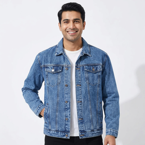 Men's JacketsMan JacketsJacket for Man Men Wear Winter <b>Denim</b> Jacket Made in Good <b>Material</b> Best Style High Quality - Product Image 1