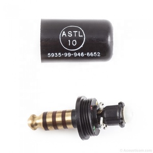อะแดปเตอร์ปลั๊กและซ็อกเก็ตสำหรับหมวกนิรภัยรุ่น JT TYPE 671 พร้อมสายเชื่อมต่อ หัวทองเหลือง กันน้ำ สำหรับส่งสัญญาณเสียงและวิดีโอ - Product Image 5