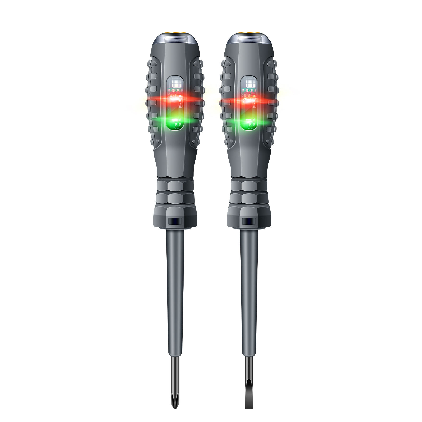 🪛 Destornillador Con Probador De Voltaje 2 En 1 – Detección 24V-250V – Broca Magnética Y Mango Ergonómico – 2 Piezas