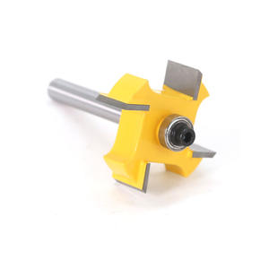 ดอกกัดไม้คาร์ไบด์ <span class=keywords><strong>4</strong></span> ฟลุต แบบ T ขนาดก้าน 12 มม. <span class=keywords><strong>1</strong></span> ชิ้น สำหรับงานไม้ - Product Image 2