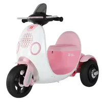 Auto giocattolo elettrica per bambini ragazzi ragazze giro in auto moto per bambini con musica e luce
