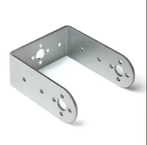 Factory Price Metal Stamping Parts U Bracket Flat U Shaped Metal Brackets For Wood