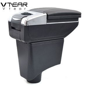 Reposabrazos Vtear para Dacia <span class=keywords><strong>Sandero</strong></span>, Caja de Almacenamiento Central, Cenicero, Reposabrazos Interior, Accesorios de Decoración para Automóviles - Product Image 4