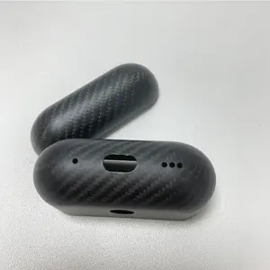 Factory Price Genuine Carbon Fiber Earphone Case For Glossy Airpods Case Airpod Pro 2 Gen Case