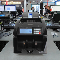 Máquina Contadora de Billetes Multidivisa B30, Detector de Moneda Extranjera y Contador de Efectivo
