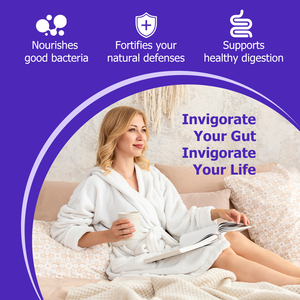 Capsules de prébiotiques en gros pour femmes avec racine de bardane : Renforcez vos défenses naturelles, favorisez une excellente santé intestinale - Product Image 5