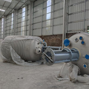 Reactor de acero inoxidable con camisa con condensador Tanque de agitación calentado Reactor de agitación - Product Image 5