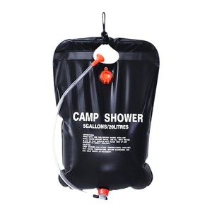 Bolsa de Ducha Portátil de 20L para Camping, Viajes, Senderismo, Barbacoa, Ciclismo, Playa, Natación, con Calentamiento Solar - Product Image 6