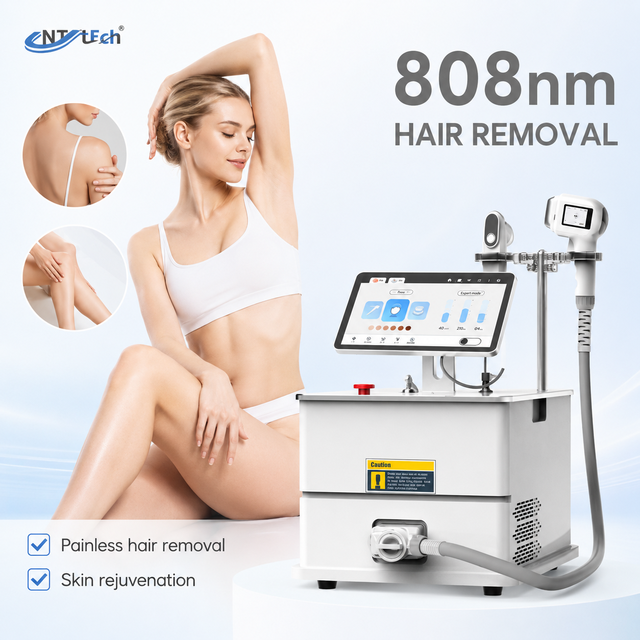 808nm One Handle High Power Diode Laser Hair Removal Machine Laser Diodo 808nm for Salon