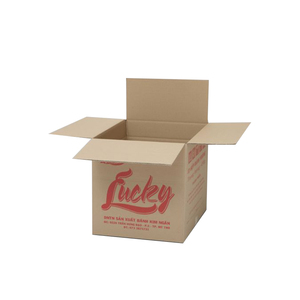 Custom die cut corrugated boxes used for packaging shipping carton post parcel box