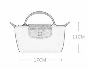 Bolso Impermeable para Dumplings, Mini Bolso de Hombro, Plegable, Edición 70 Aniversario - Product Image 4