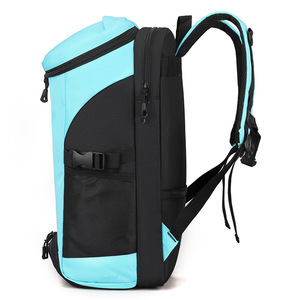 Unisex Multi-functional Water Resistant Badminton Sports Polyester 37.6L Portable Travel Bag <b>Backpack</b> <b>Large</b> Capacity Shoes - Product Image 3