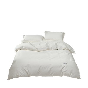 Ensemble de literie en satin de coton pur à longues fibres de qualité supérieure, style hôtel luxueux, doux et soyeux - Product Image 6