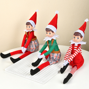 Christmas Long-legged <b>Elf</b> Doll, Plush Cute Cartoon Christmas Decoration <b>Toy</b> for Children Wholesale Supplies - Product Image 3