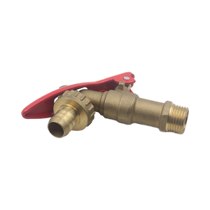 Excelente <span class=keywords><strong>calidad</strong></span>, <span class=keywords><strong>precio</strong></span> más bajo, acabado de arena de latón, grifo de agua de 1/2 "con cerradura, mango de hierro montado en la pared para uso en <span class=keywords><strong>lavadora</strong></span> - Product Image 4