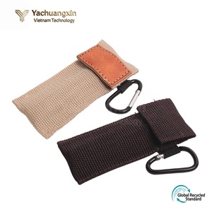 Vaisselle de camping en plein air, baguettes pliantes portables de voyage, baguettes en bois massif, baguettes cadeaux, rangement portable en sac - Product Image 2