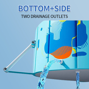 Productos de Deportes Acuáticos de verano <span class=keywords><strong>Piscina</strong></span> plegable de PVC de alta calidad y respetuosa con la piel Mejor precio Venta directa de fábrica <span class=keywords><strong>Piscina</strong></span> de juegos para niños - Product Image 3